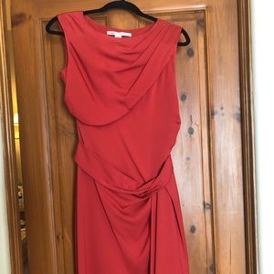 DVF below the knee coral dress, worn once
